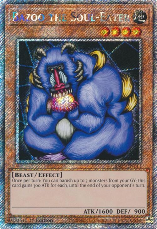 Bazoo the Soul-Eater - Platinum Secret Rare