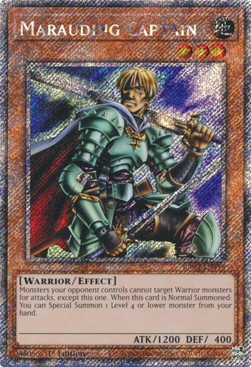 Marauding Captain - Platinum Secret Rare