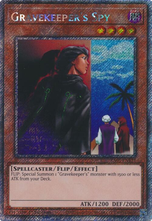 Gravekeeper's Spy - Platinum Secret Rare