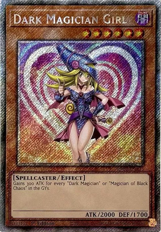 Dark Magician Girl - Platinum Secret Rare A