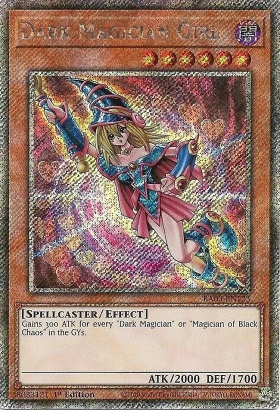 Dark Magician Girl - Platinum Secret Rare C
