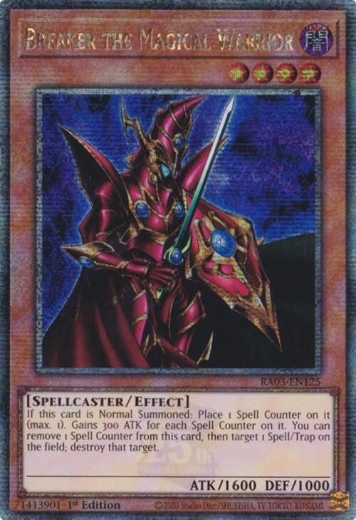 Breaker the Magical Warrior - Quarter Century Secret Rare