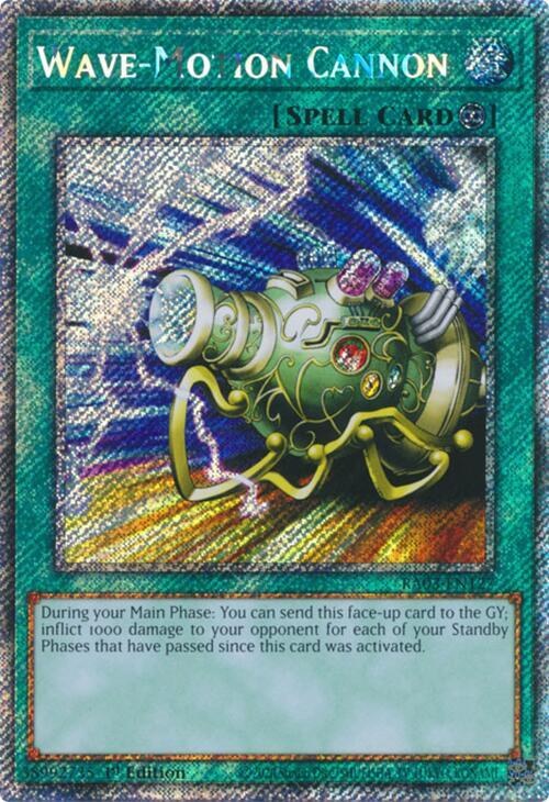 Wave-Motion Cannon - Platinum Secret Rare