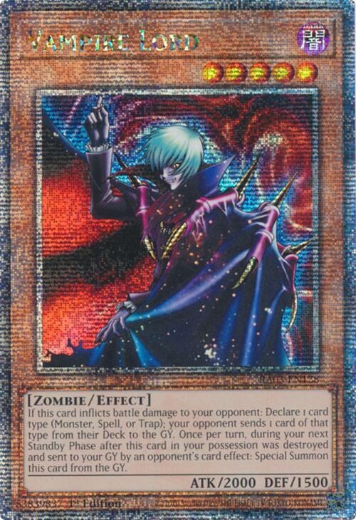 Vampire Lord - Quarter Century Secret Rare