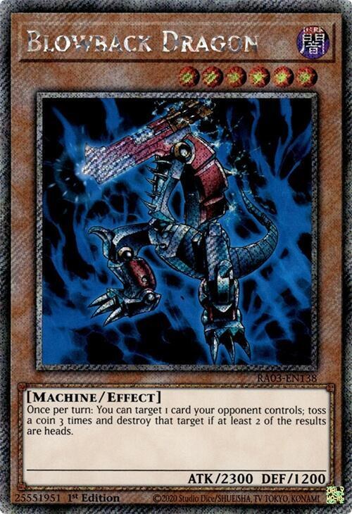Blowback Dragon - Platinum Secret Rare