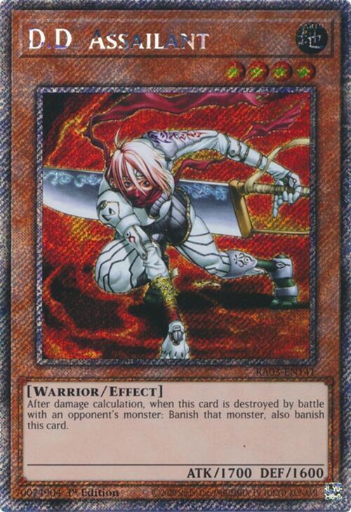 D.D. Assailant - Platinum Secret Rare