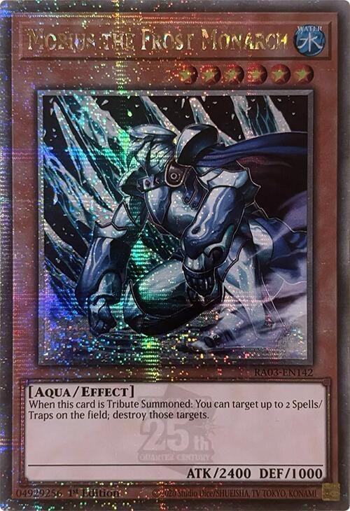 Mobius the Frost Monarch - Quarter Century Secret Rare