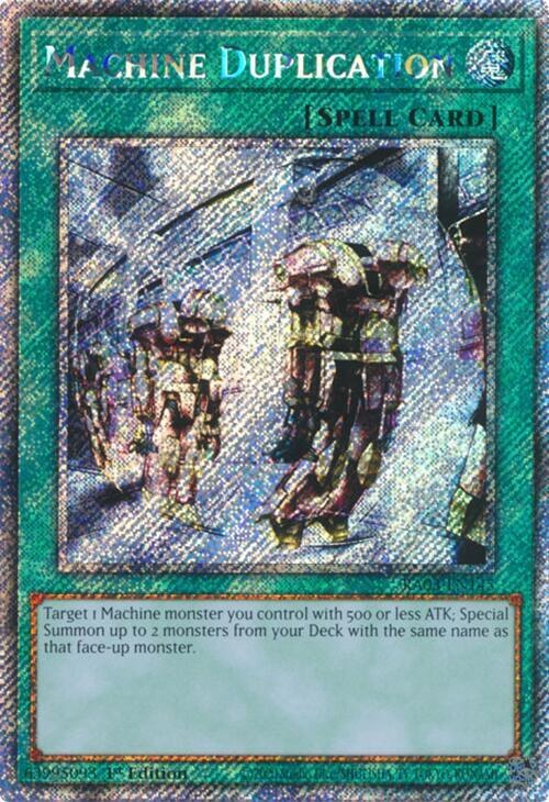 Machine Duplication - Platinum Secret Rare