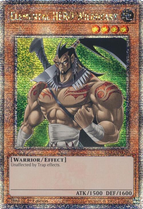 Elemental HERO Wildheart - Quarter Century Secret Rare