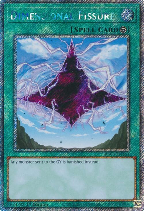 Dimensional Fissure - Platinum Secret Rare