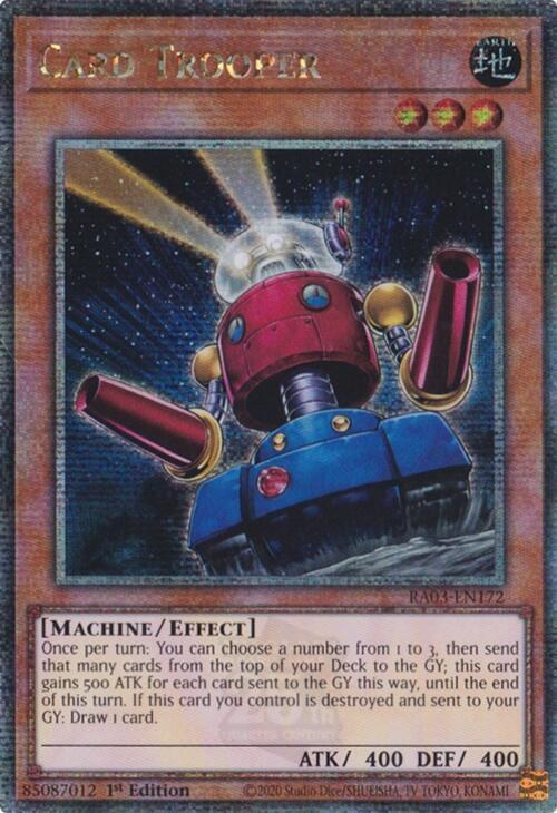 Card Trooper - Quarter Century Secret Rare
