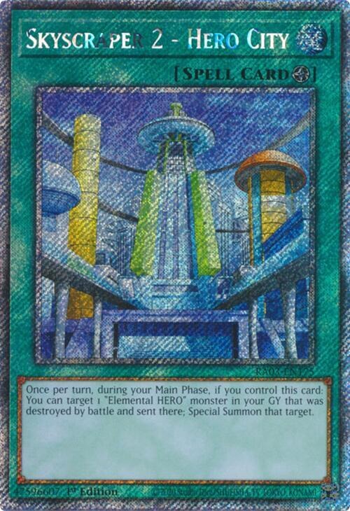 Skyscraper 2 - Hero City - Platinum Secret Rare