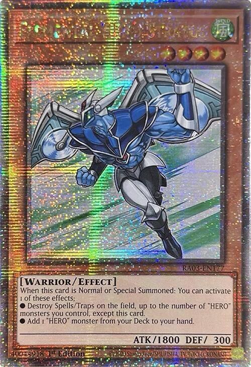 Elemental HERO Stratos - Quarter Century Secret Rare