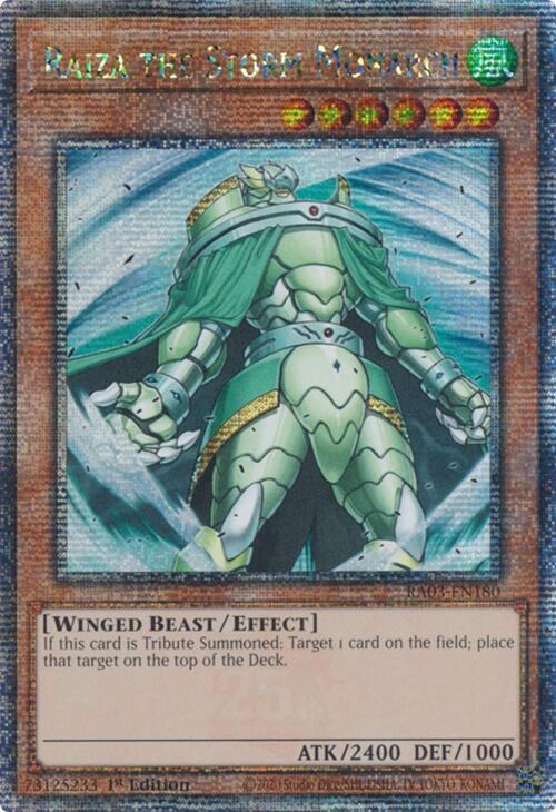 Raiza the Storm Monarch - Quarter Century Secret Rare