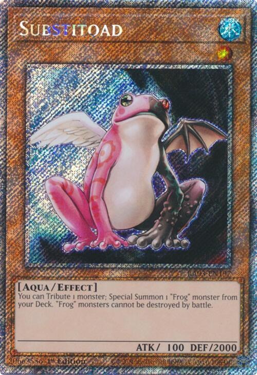 Substitoad - Platinum Secret Rare