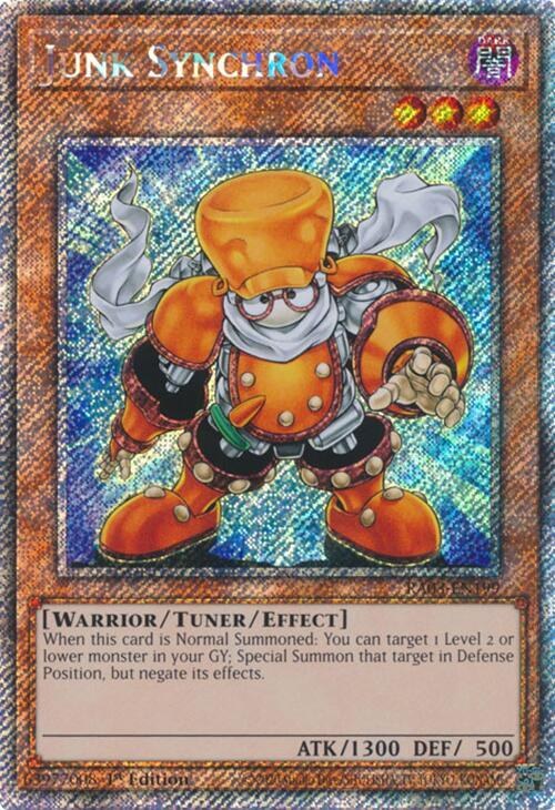 Junk Synchron - Platinum Secret Rare