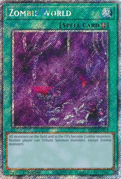 Zombie World - Platinum Secret Rare
