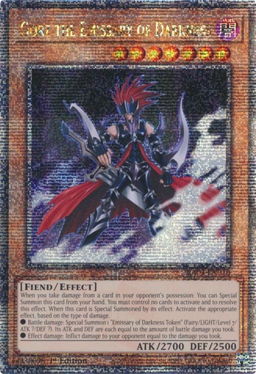 Gorz the Emissary of Darkness - Quarter Century Secret Rare