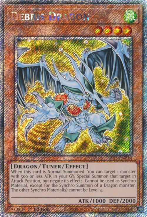 Debris Dragon - Platinum Secret Rare