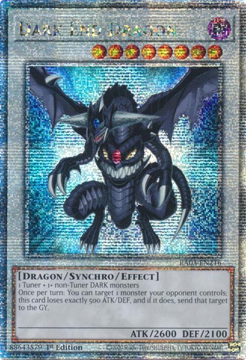 Dark End Dragon - Quarter Century Secret Rare