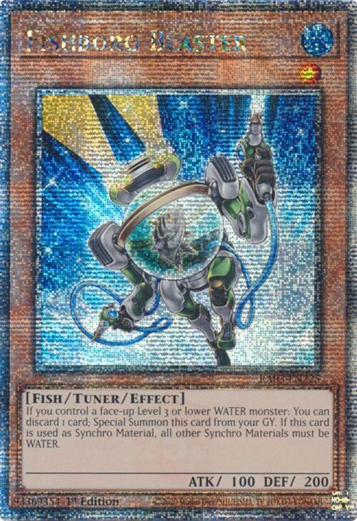Fishborg Blaster - Quarter Century Secret Rare