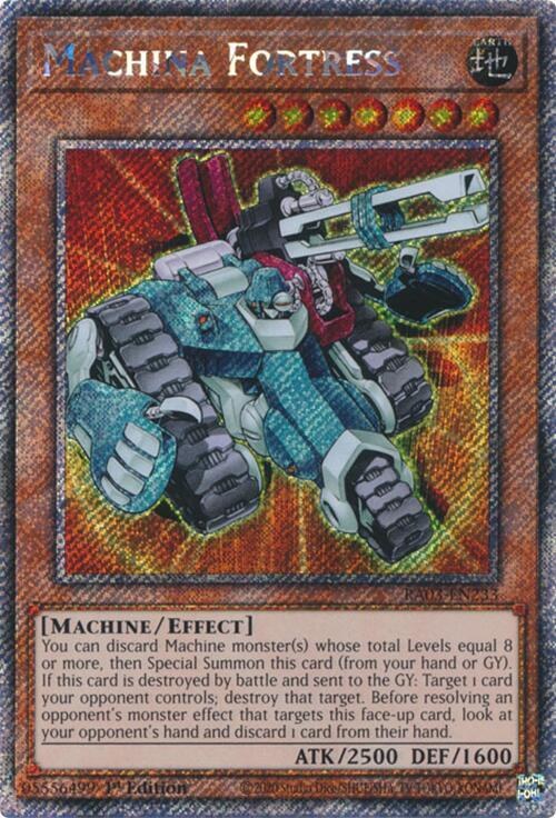 Machina Fortress - Platinum Secret Rare