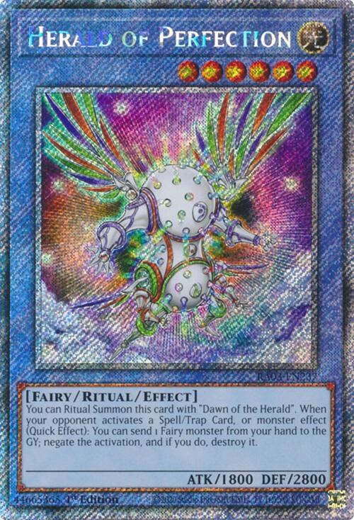 Herald of Perfection - Platinum Secret Rare