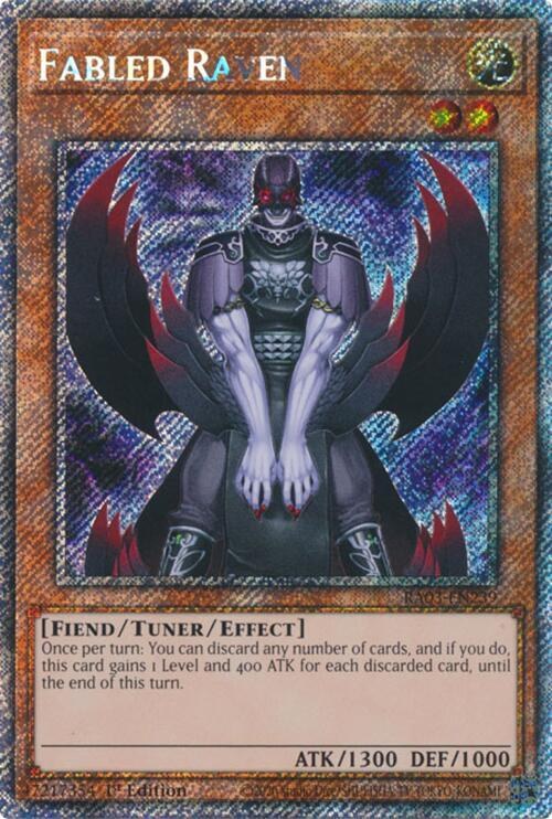Fabled Raven - Platinum Secret Rare