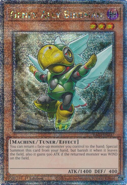 Genex Ally Birdman - Quarter Century Secret Rare
