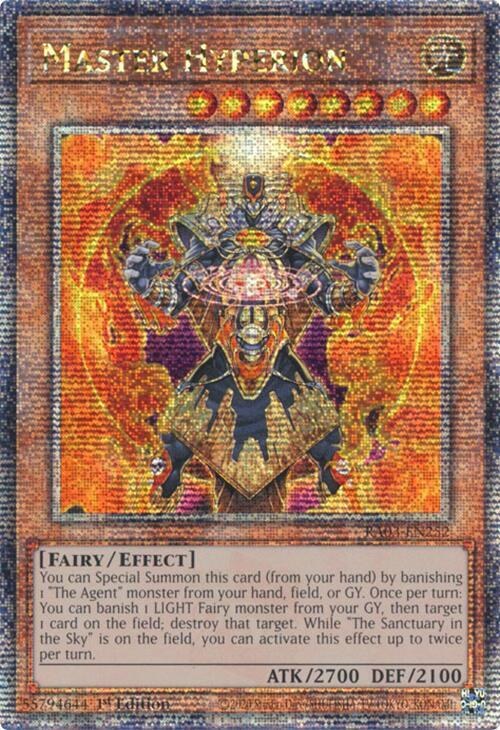 Master Hyperion - Quarter Century Secret Rare