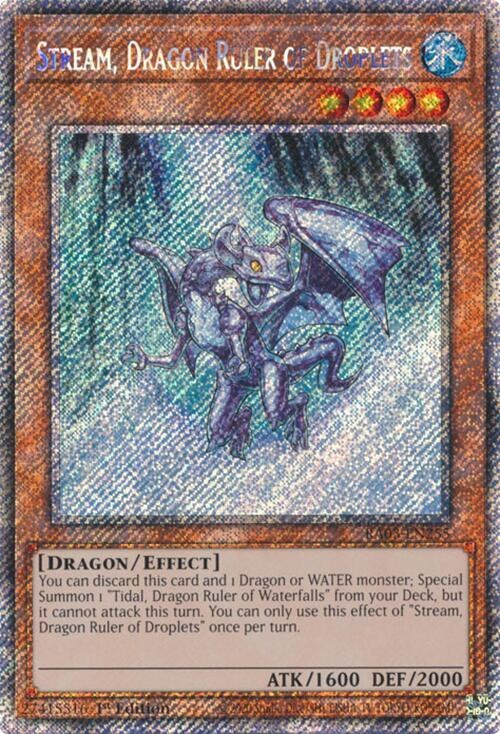 Stream, Dragon Ruler of Droplets - Platinum Secret Rare
