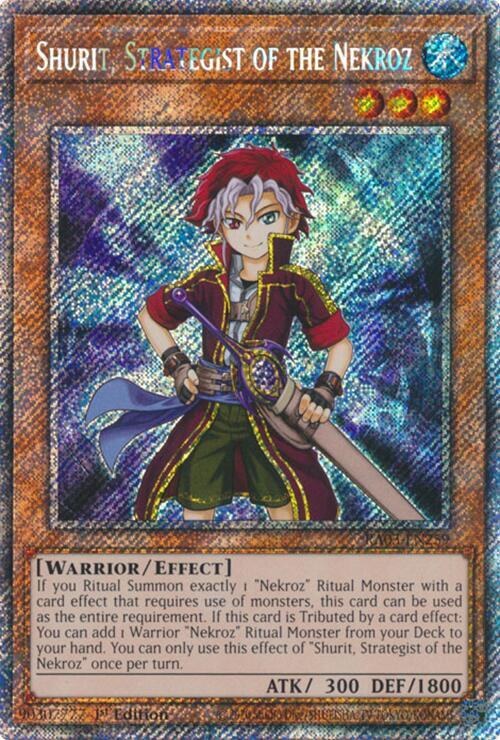 Shurit, Strategist of the Nekroz - Platinum Secret Rare