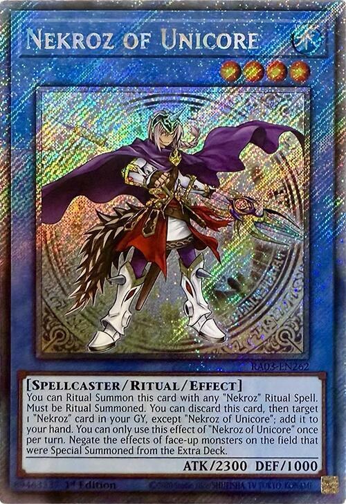 Nekroz of Unicore - Platinum Secret Rare