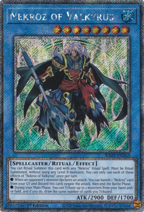 Nekroz of Valkyrus - Platinum Secret Rare