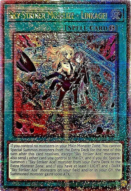 Sky Striker Mobilize - Linkage! - Quarter Century Secret Rare