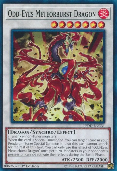 Odd-Eyes Meteorburst Dragon