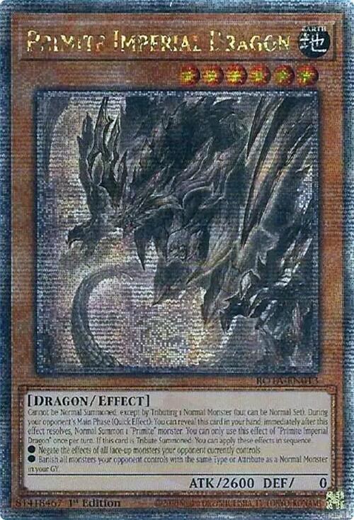 Primite Imperial Dragon - Quarter Century Secret Rare