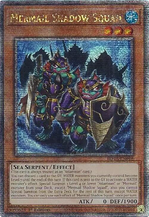 Mermail Shadow Squad - Quarter Century Secret Rare