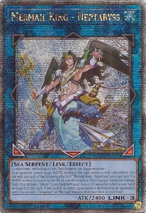 Mermail King - Neptabyss - Quarter Century Secret Rare