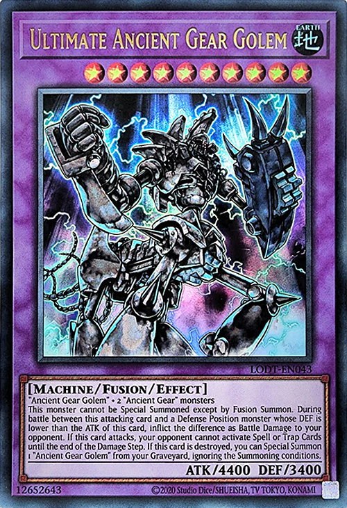 Ultimate Ancient Gear Golem - Unlimited