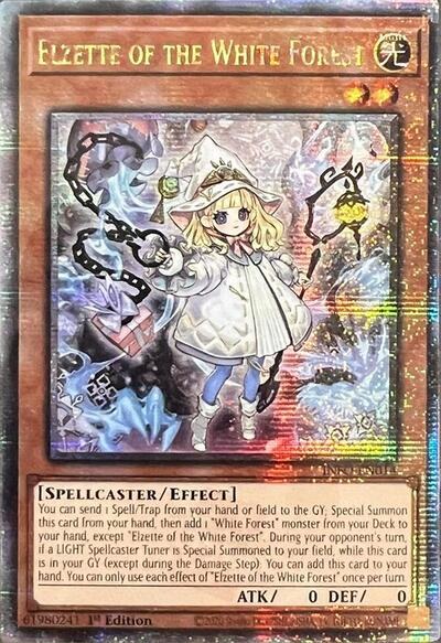Elzette of the White Forest - Quarter Century Secret Rare