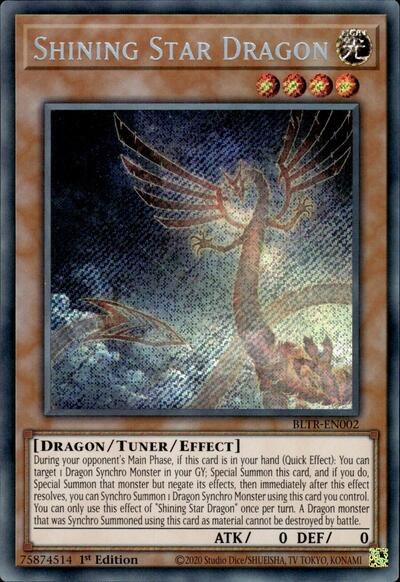 Shining Star Dragon - 1st Edition