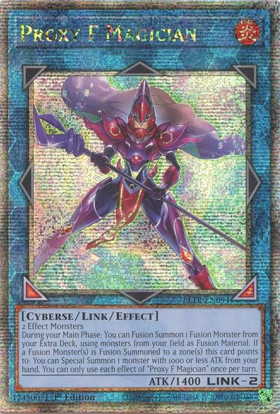 Proxy F Magician - Quarter Century Secret Rare