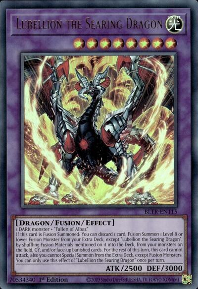 Lubellion the Searing Dragon - 1st Edition