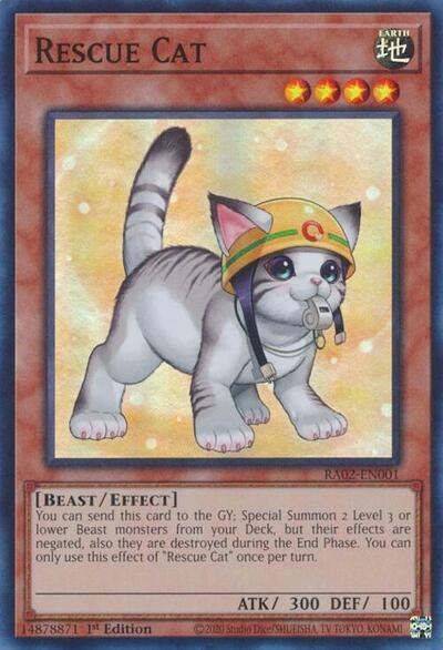 Rescue Cat - Alternate Art