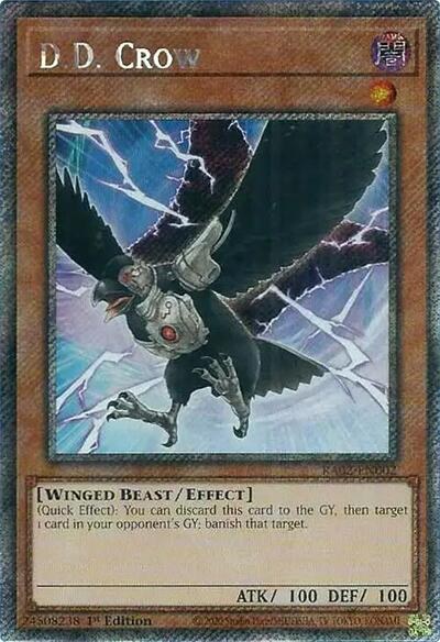 D.D. Crow - Platinum Secret Rare