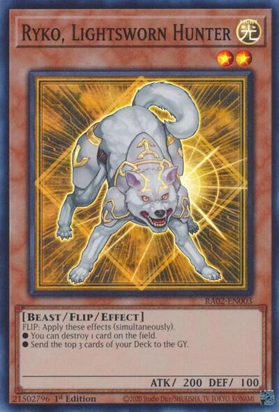Ryko, Lightsworn Hunter - 1st Edition