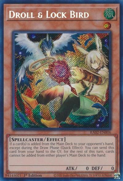 Droll & Lock Bird - Alternate Art Secret Rare