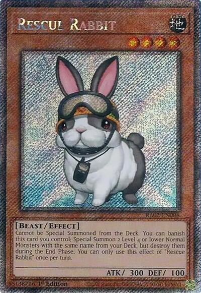 Rescue Rabbit - Platinum Secret Rare