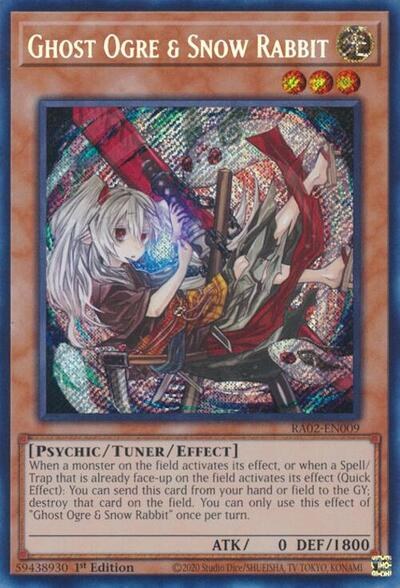 Ghost Ogre & Snow Rabbit - Secret Rare
